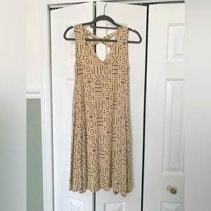 Style & Co. Aztec Print Swing Dress